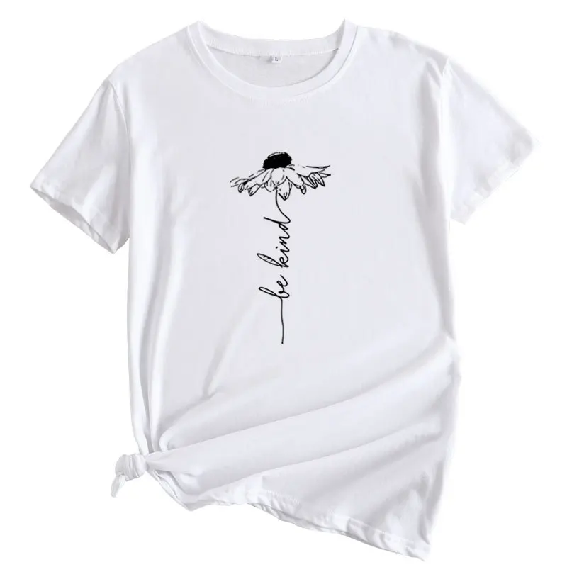 Summer Women's plus Size S3XL T-irts 3D Hippie Sle Knitted Cotton Tops Thiened Summer Faion Ladies' T-irts