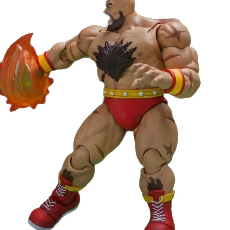 Figura de Acción Coleccionable de Zangief de Street Fighter II de Storm Collectibles, Estatua Coleccionable, Modelo Articulado de PVC, Juguete para Regalo para Fans