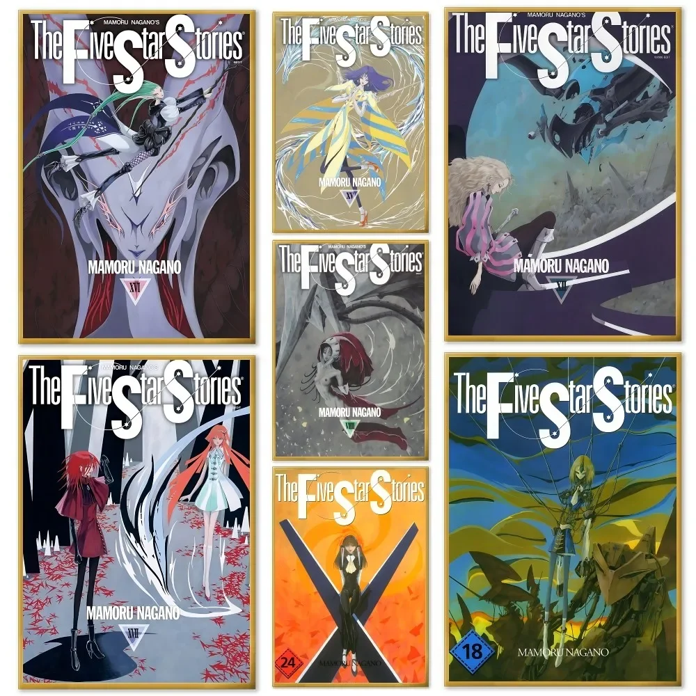 

Five Star Stories Poster Home Living Room Bedroom Bar Cafe Art Decor