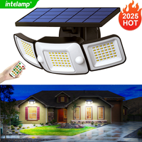 1200LM Solar Light for Outdoor Solar Lamp Sunlight Motion Sensor Light Remote Control Waterproof Garden Street Wall Yard Lamp
