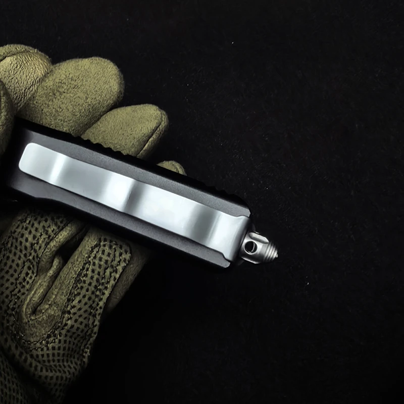 Micro UT Series UT85 Tech Ultra D2 Steel  Camping CNC Aluminum Handle COMB Outdoor Pocket folding tool  EDC Tools