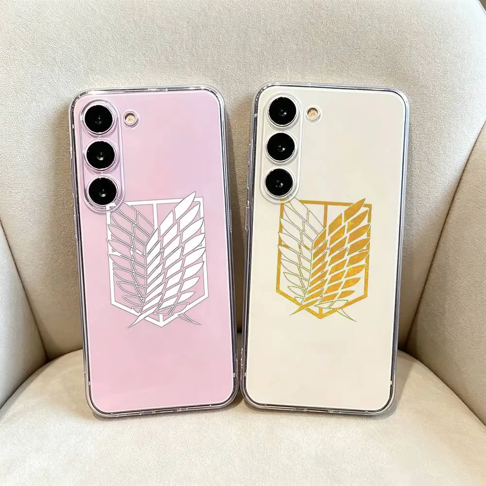 Ackerman Attack on Titan Phone Case For Samsung Galaxy A71,A70,A51,A40,A30,A52 Transparent Cover