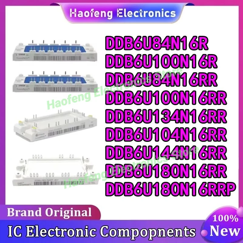 DDB6U180N16RRP-B37 DDB6U84N16R DDB6U100N16R DDB6U84N16RR DDB6U100N16RR DDB6U134N16RR DDB6U104N16RR DDB6U144N16RR DDB6U180N16RR