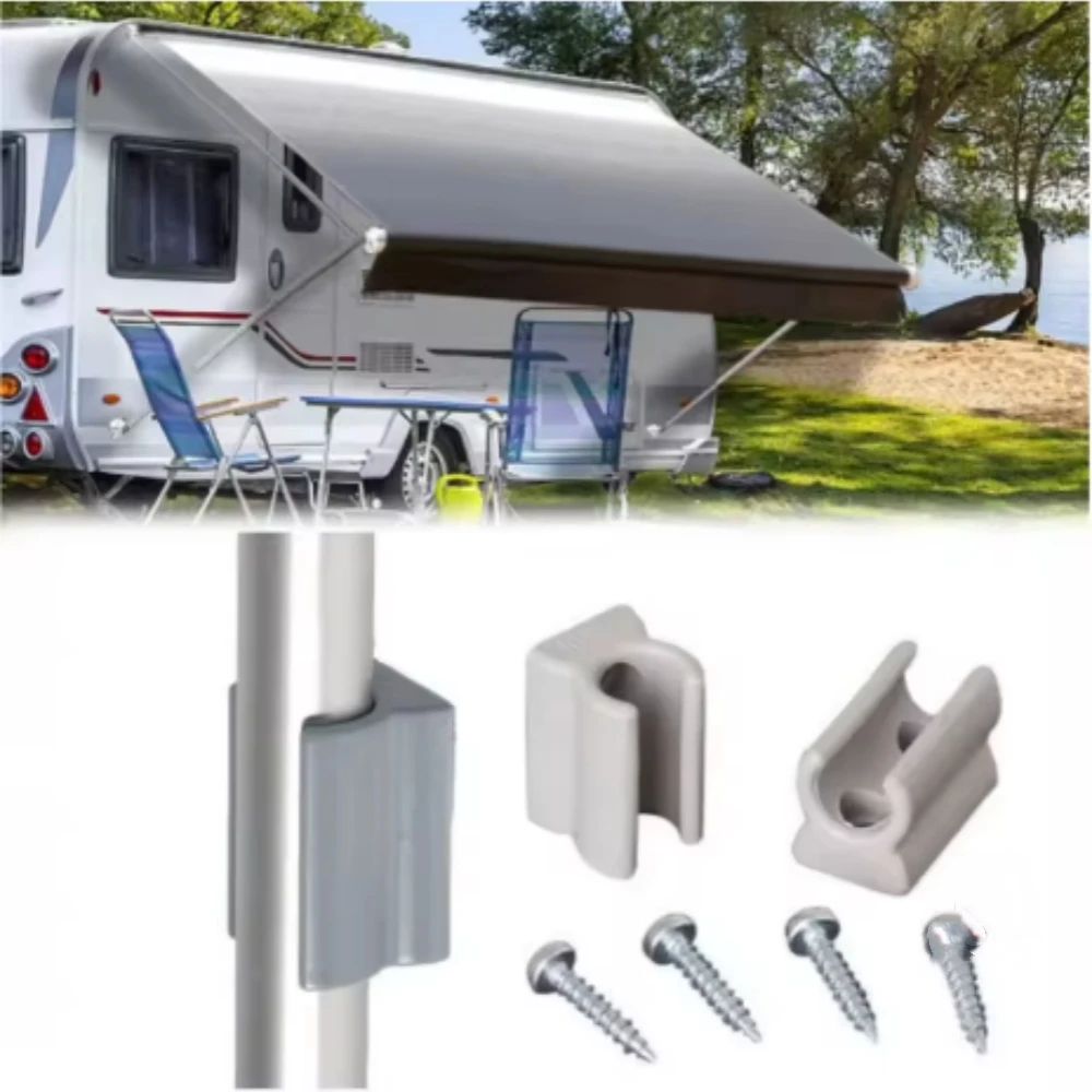 

Комплект настенных кронштейнов для навеса для ручки маркировки Fiamma 98655-094 Аксессуары для кемпера