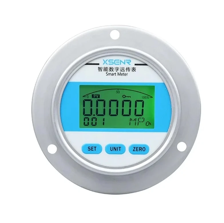 

YBS80ZT Axial panel digital air pressure gauge 4-20mA/RS485 LCD display remote high precision pressure gauge mpa pressure gauge