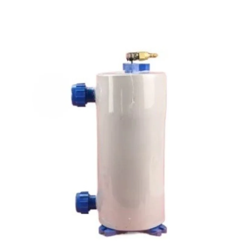 1Pcs refrigerated fish breeding pond titanium tube evaporator, heat exchange chiller