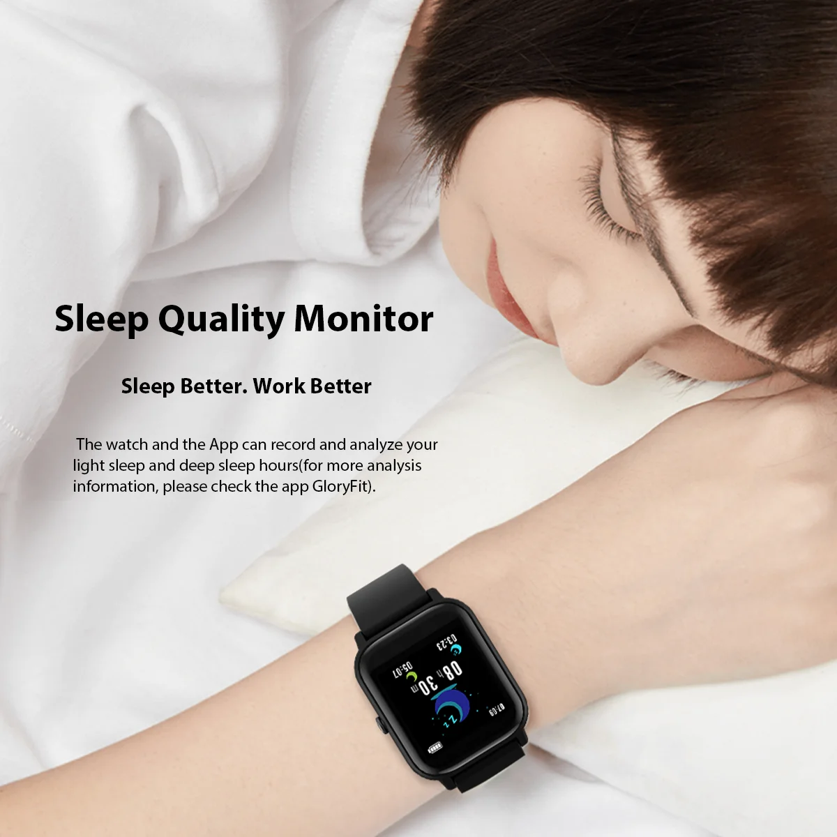 Смарт-часы Blackview R3 для мужчин и женщин, фитнес-трекер, пульсометр, мониторинг сна, совместимы с iPhone, Samsung