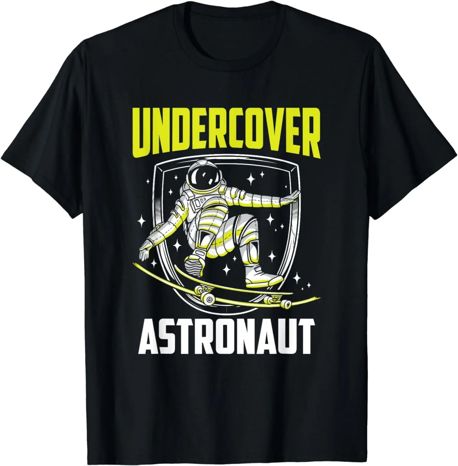 Undercover Astronaut Planets Space Astronomy Rocket T-Shirt  High Quality 100%Cotton Short Sleeve