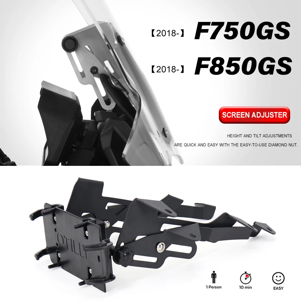 

New Motorcycle F850GS F750GS GPS Smart Phone Navigation Mount Bracket Fit For BMW F 850 GS F 750 GS 2018 2019 2020 2021 2022