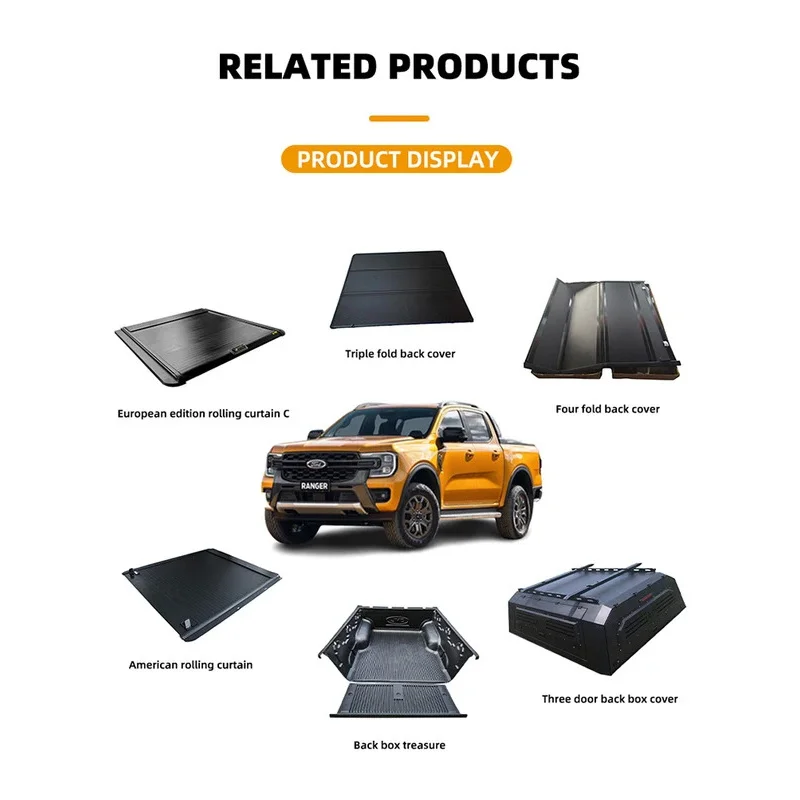 

Top quality Wholesale for Raptor Hardtop Aluminum Alloy Top Good Folding Ductility Camper Cubierta for Great Wall for Pickup T
