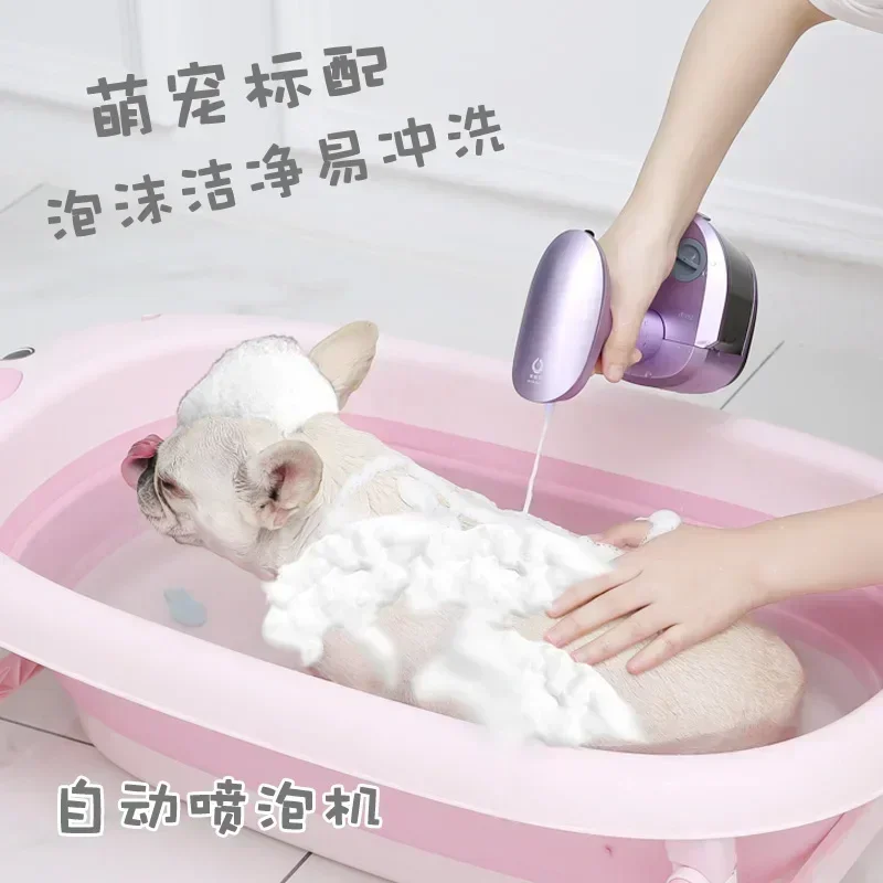 Hot and popular items Machine Bathroom Shampoo Electric Frother Automatic Foam Care Soap Dispenser Bath Machine