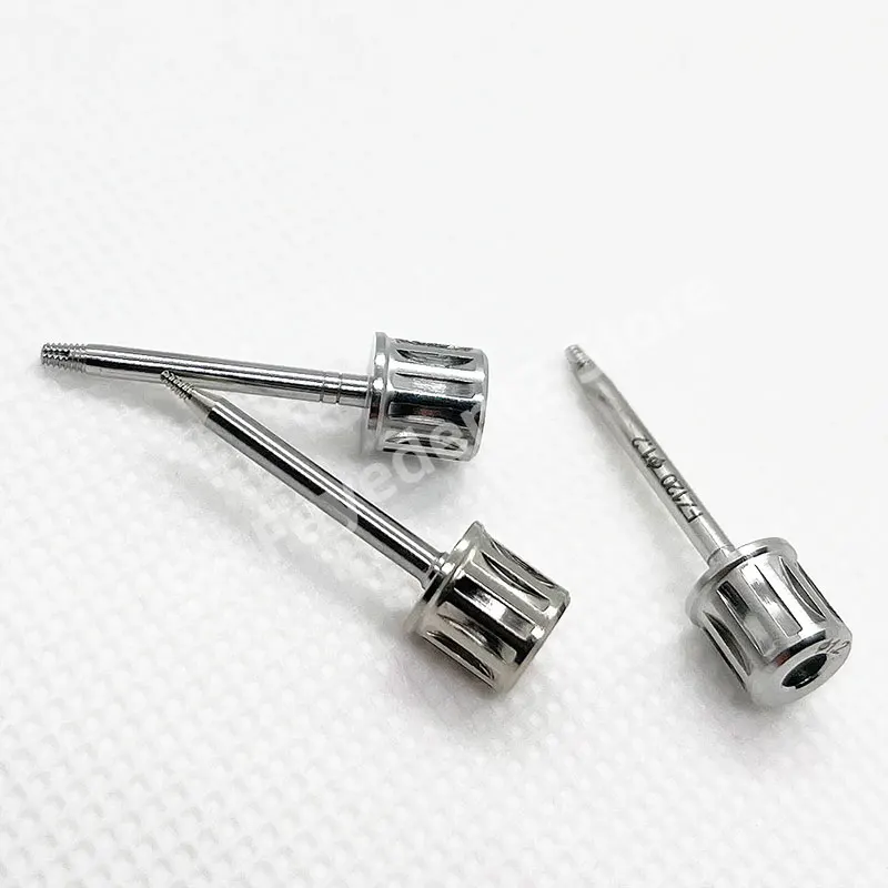 Dental Broken Implant Screw Abutment Screw Extractor Reverse Drill Failed Fixture Remover Implant Screws Bur Tool