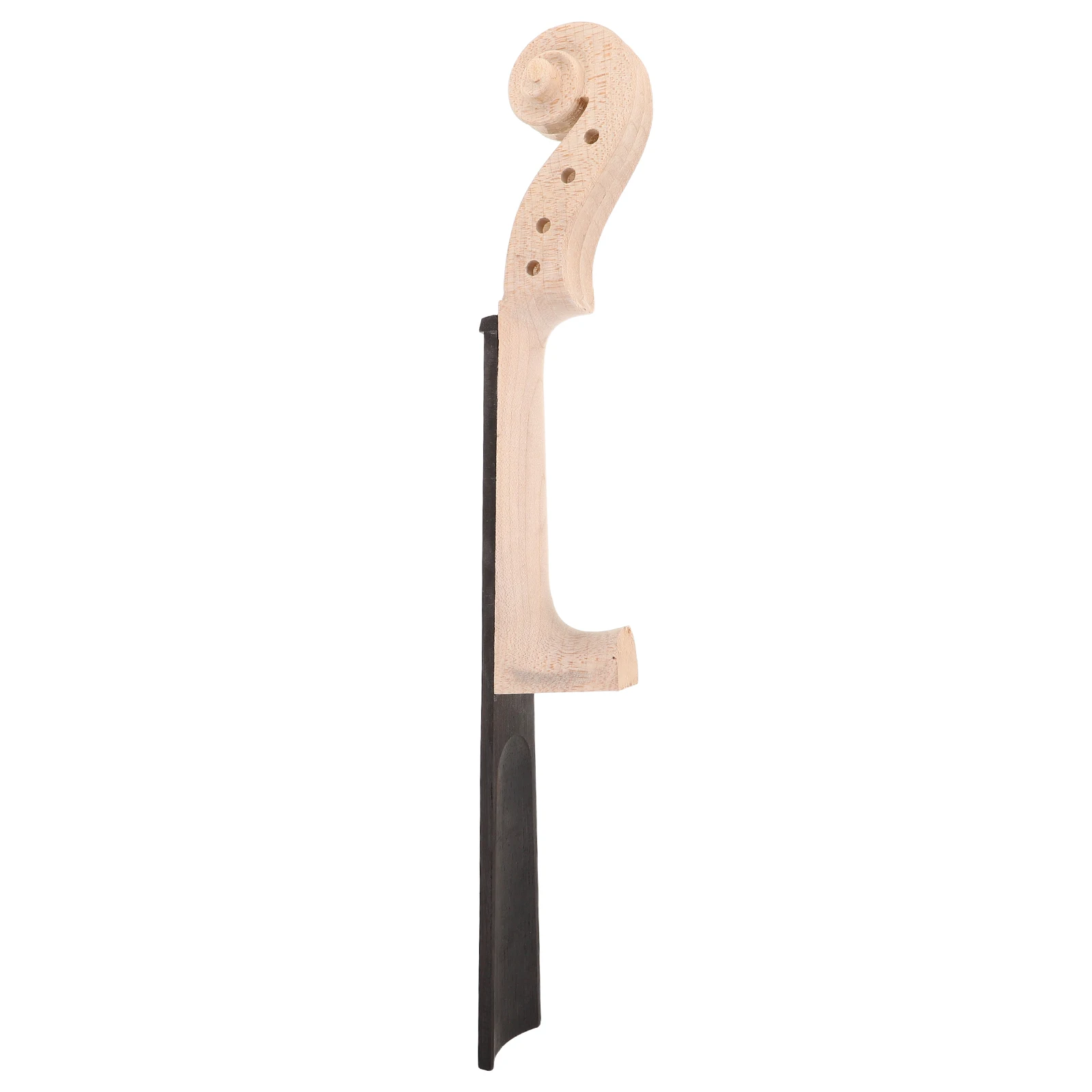 

Violin Head Maple Wood Fingerboard Professional Replacement Instrument Parts Musical Accessory