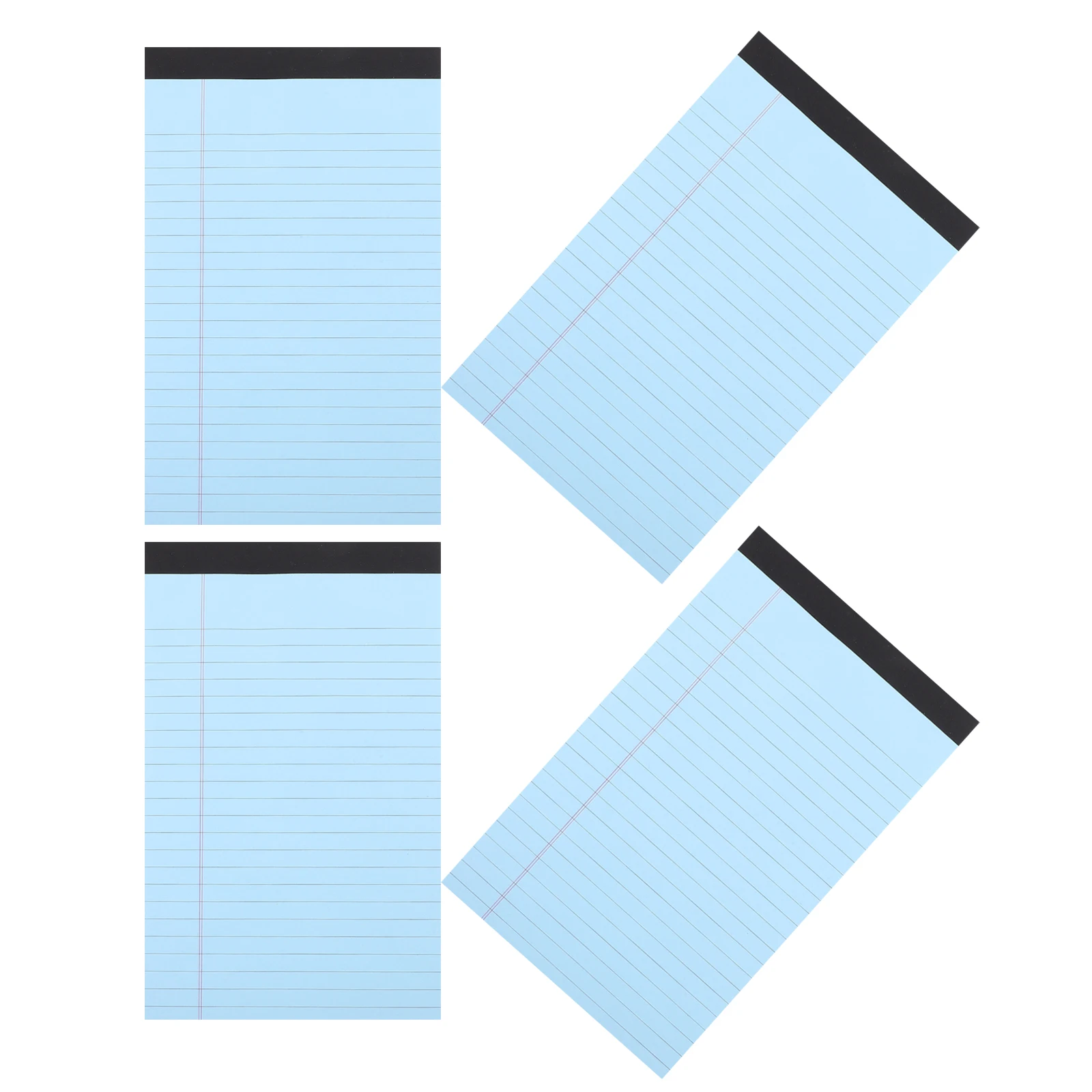 

4pcs Legal Pad Notebooks Tear Off Notepads Office Supplies Student Notepad Pocket Notebook Pad Lightweight Practical Use