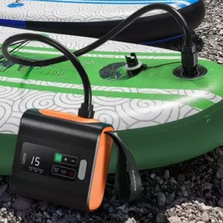 High Pressure Portable Electric Air Pump Inflator Deflator for Tent SUP Air Mattress Camping