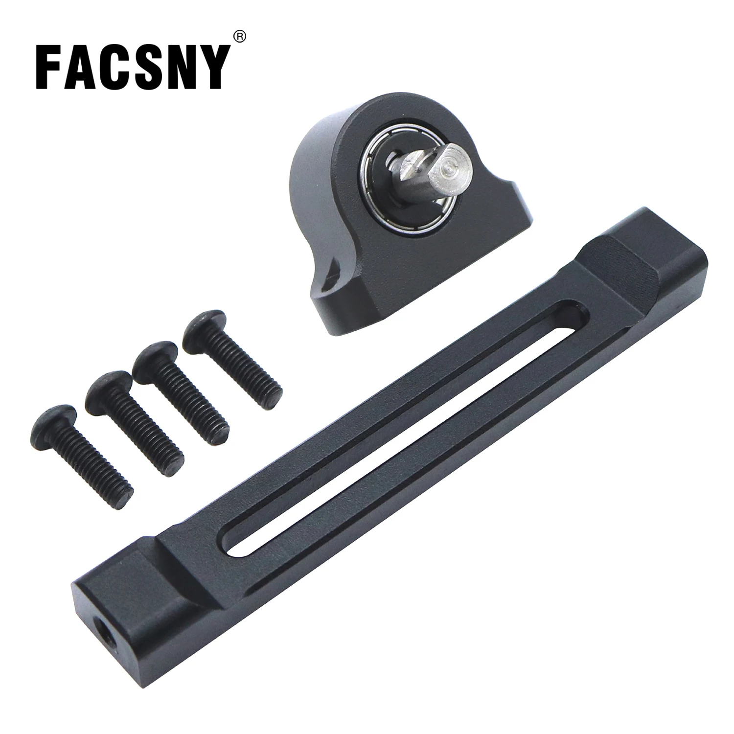 Aluminum 70mm Transfer Case Adjustable Carrier Bearing for 1/10 RC Rock Crawler 1.9 2.2 Shafty Comp Rigs Build Upgrade Parts