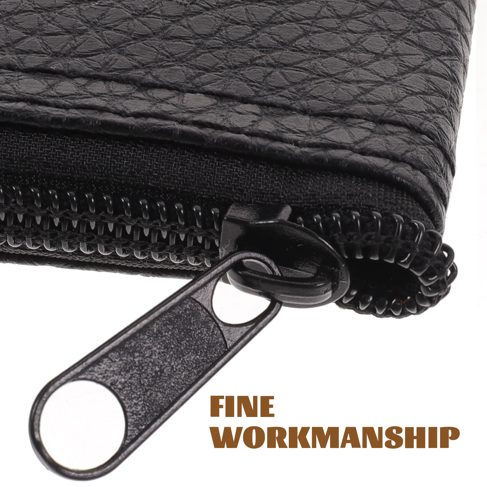 

Zipper Microphone Storage Bag Pouches with Portable Liner Case Carrier Black Carry for Man