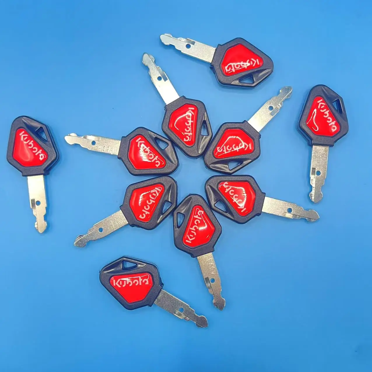 5/10PCS 459A Key RC461-53930 for Kubota U15/30/135/155/161/163 Mini Excavator 5 Excavator Accessories Ignition Key Start Key #3
