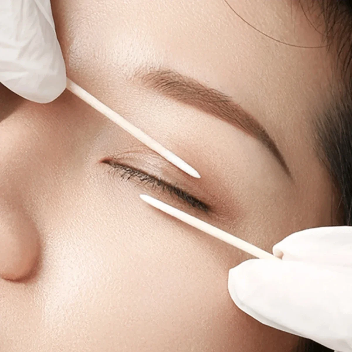 

Pointed Cotton Swab With Stick Nail Polish Touch Up With Pointed Cotton Swab Disposable Makeup Eyebrow Cleaning And Personal Car