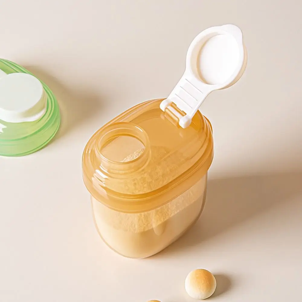 Essential Cereal Baby Milk Powder Box Feeding Lunch Box Milk Powder Toddle Snacks Container With Milk Powder Spoon Seal Jar