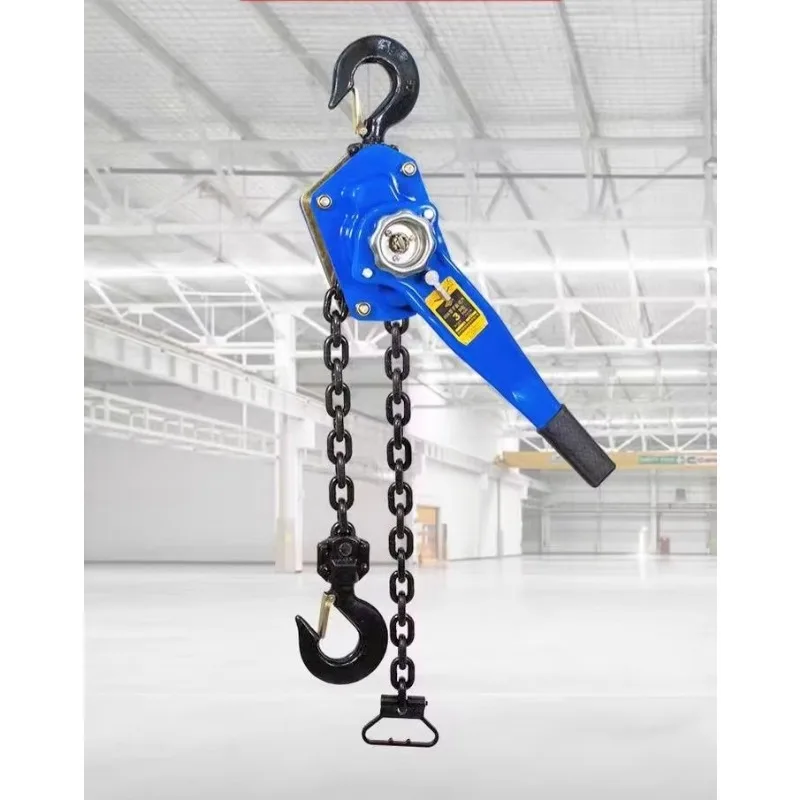 Hoist Household Chain Block Hand Operated Chain Hoist Hand Tensioned Wire Rope Device 0.75T 1T 1.5m Hand Operated Chain - view 3