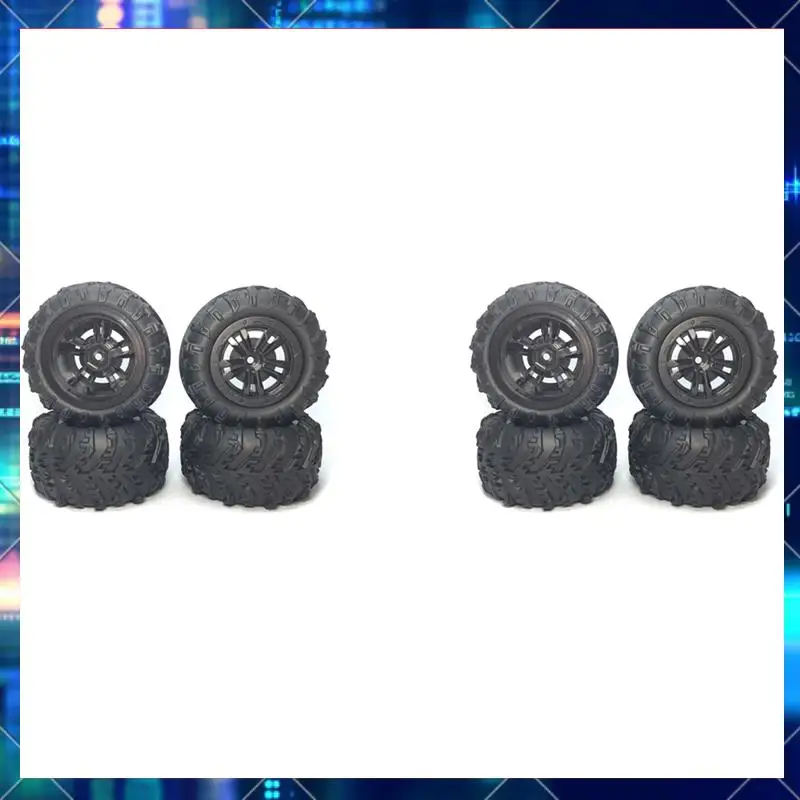 

8 шт. большие шины для расширения шин для Wltoys 144001 124016 124018 124019 12428 HBX 16889 16890 Детали для обновления радиоуправляемого автомобиля-AA02