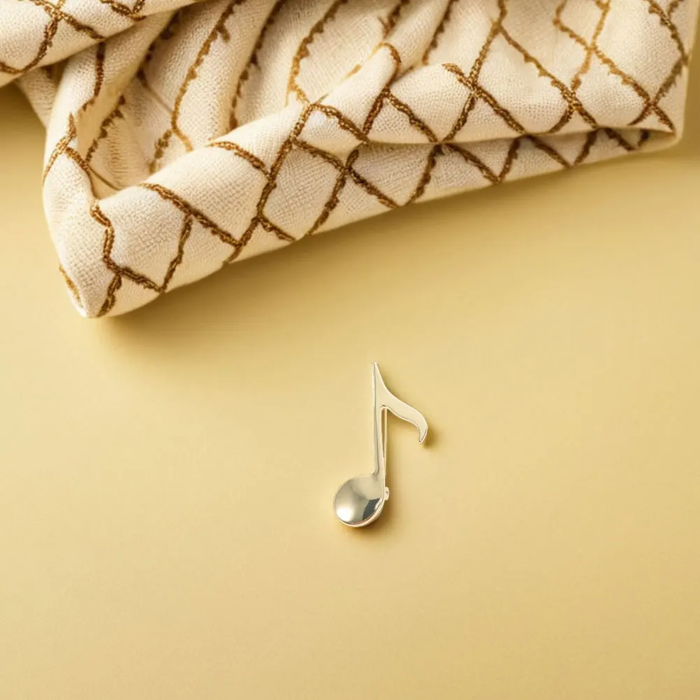 

3pcs Music Note Brooch Pin Elegant Musical Instrument Brooch For Women Men Fashion Jewelry Clothing Bag Scarf Lapel Pin