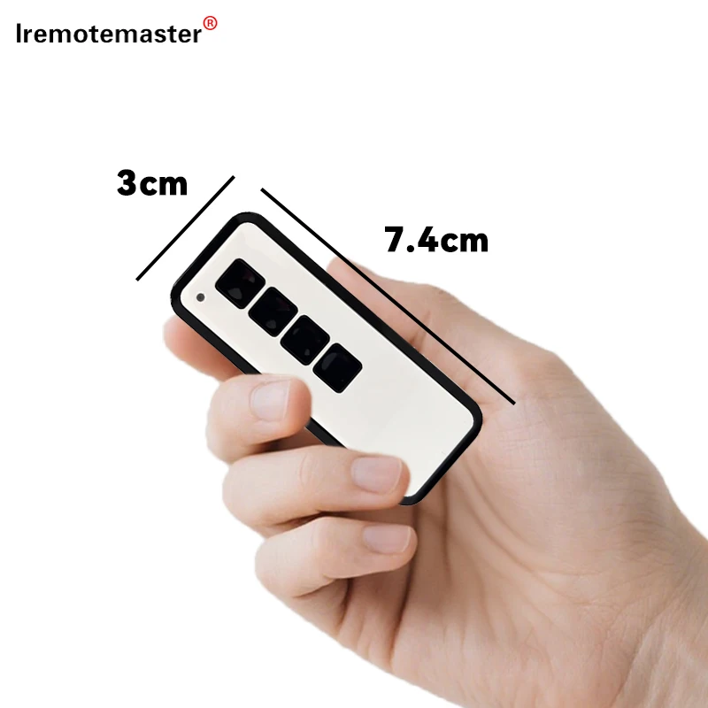 새로운 NOVOFERM 502MAX MINI-NOVOTRON 522 524 차고 문 원격 제어 433.92mhz 롤링 코드 송신기 게이트 키 체인