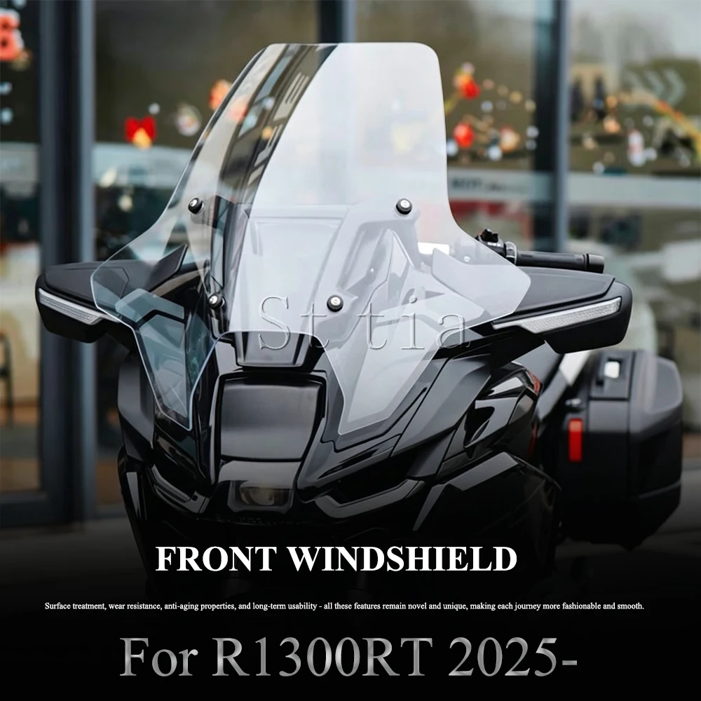 For BMW R1300 RT R1300RT R 1300 RT 2025 2026 Motorcycle Windshield Windscreen Wind Deflector Transparent Protector Accessories