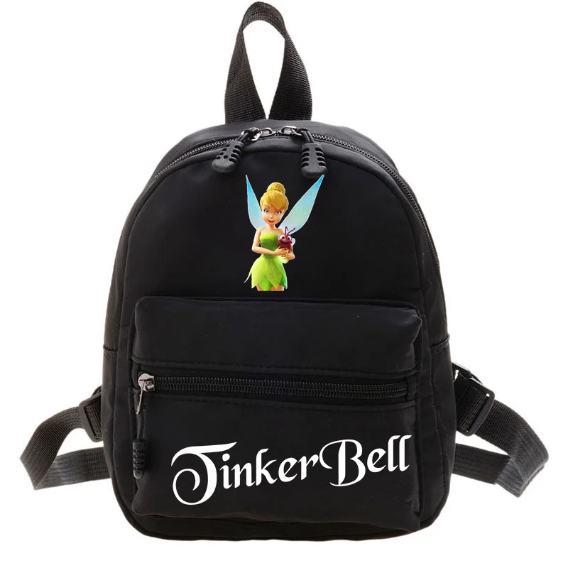 Kawaii Disney Tinker Bell Women\'s Backpacks New Nylon Causal Bag Back To School Female Travel Backpack Ladies Fashion Backpacks