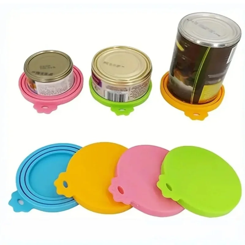 One Reusable Silicone Pet Can Lid Bpa Free Suitable For Most Sized Dog And Cat Cans - Keeps Food Fresh Prevents Bacterial Odors