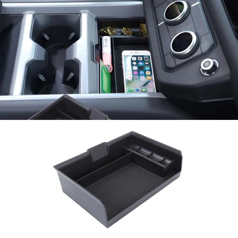 

For Land Rover Defender 2025+ Automotive interior center console storage box ABS Automotive center console lower storage box