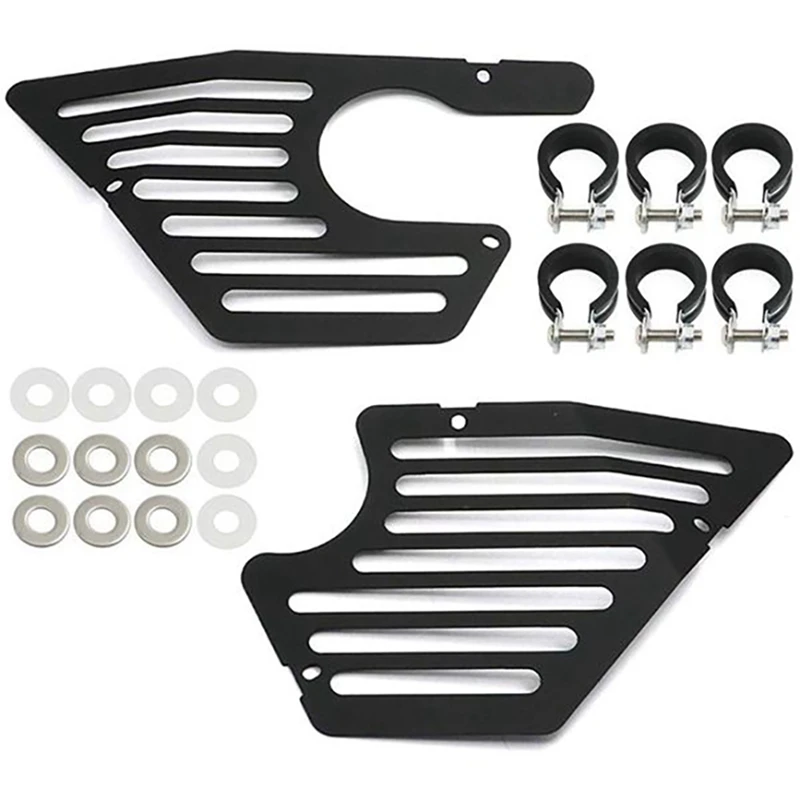 Motorcycle Airbox Frame Cover Side Protection With Screw Black For BMW R NINE T R9T R 9T