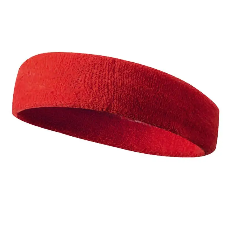 Cotton Elastic Sweatband Basketball Sports Headband Women Men Gym Fitness Sweat Hair Band Volleyball Tennis Running