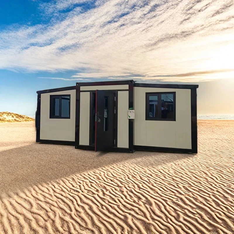 

Instant Foldable House Container House 20/40ft Mobile Home 2-5 Bedrooms LED Prefab Steel Frame Residential Commercial