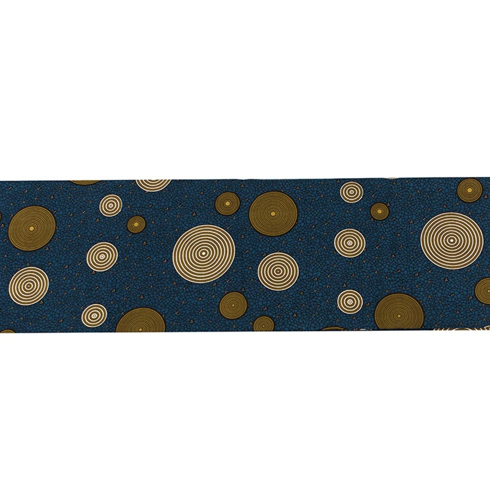 

A98E-2Pcs 6 Yards African Ankara Polyester Wax Prints Fabric African Fabric For Party Dress