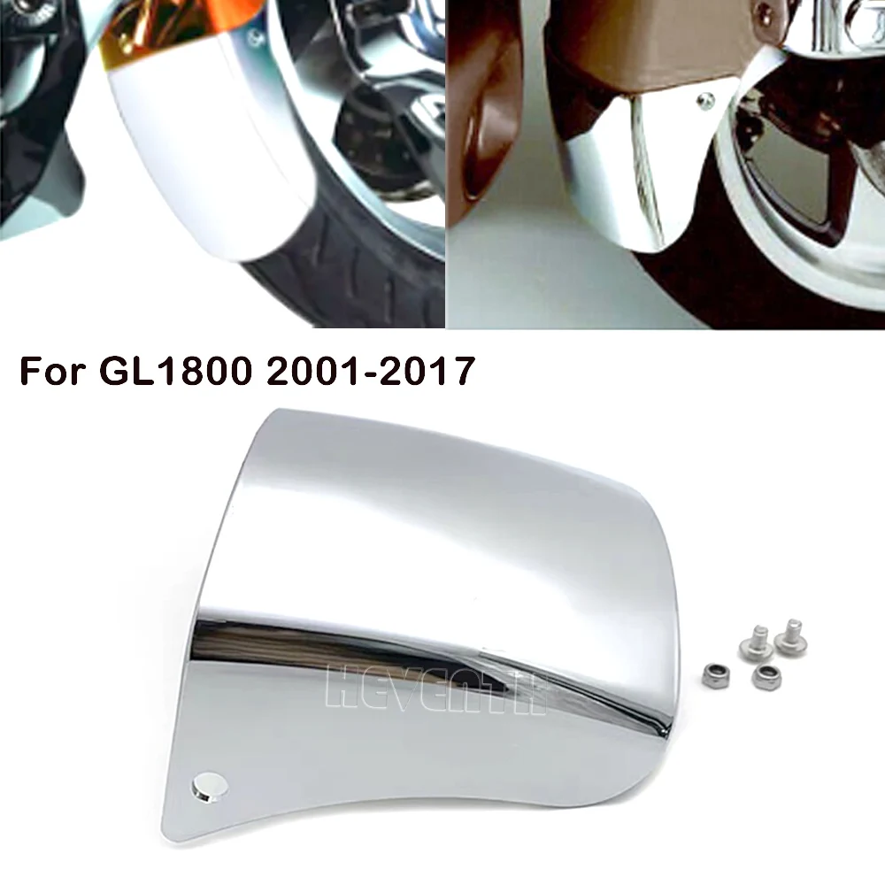 GL 1800 Motorcycle Front Fender Extender For Honda Goldwing 1800 2017 GL1800 2001-2016 2015 GL1800HP Mudguard Plate Extension