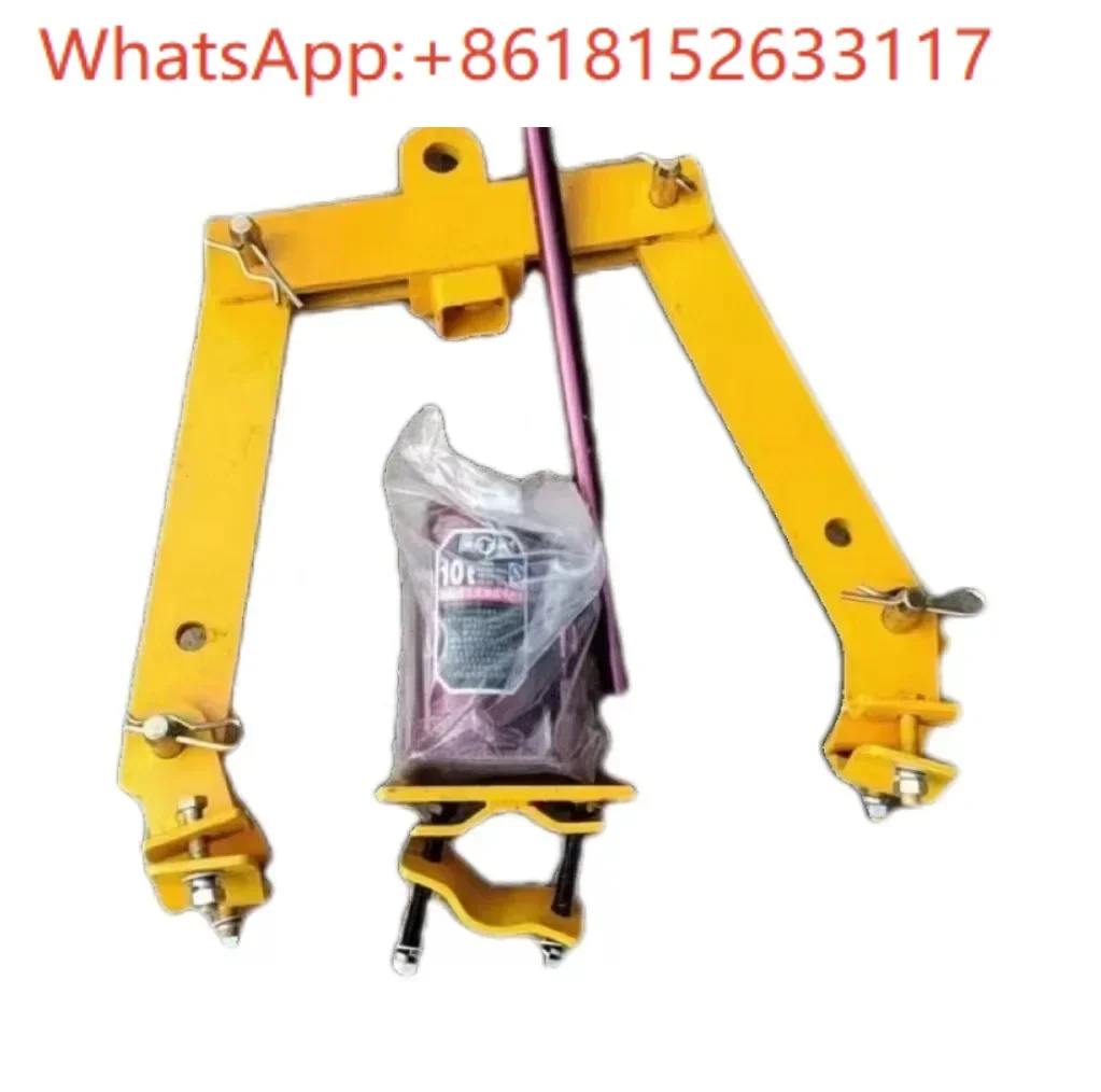 رافعة برجية بوم أنبوب أليجنر 10T جاك برج رافعة أنابيب الصلب أليجنر جهاز استقامة هيدروليكي/ميكانيكي