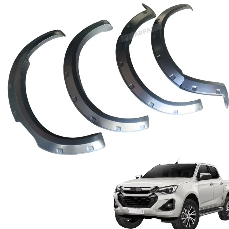 

New val Car Body Parts 4x4 Fender Trims Wheel Fender Arches for D-max 2024 up