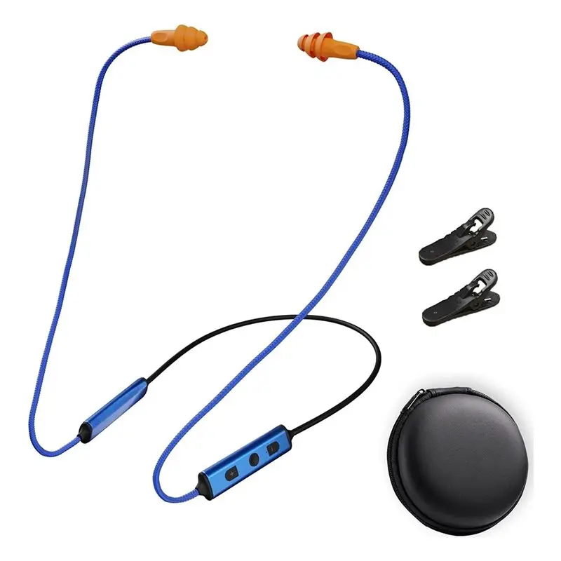 A92Z Bluetooth Ear Plugs Noise Reduction Earphone Earbuds Neckband For Work For Work Safety Headphones Hearing Protection