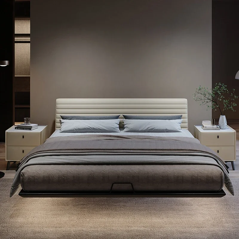 

Fancy Unique King Bed Nordic Minimalist Double Boys King Bed Children Queen Size Muebles Para El Hogar Set Furniture Complete