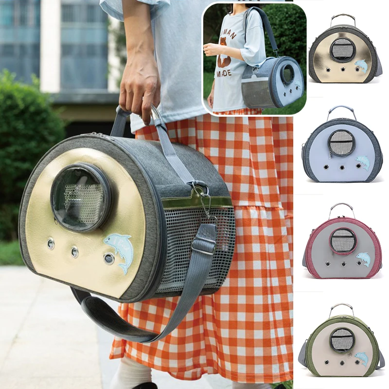 

Multi Pet Outdoor Carrier Bag Detachable Design Outing for Parrot Phoenix Hamster Guinea Pig Birds Small Animal Travel Cage