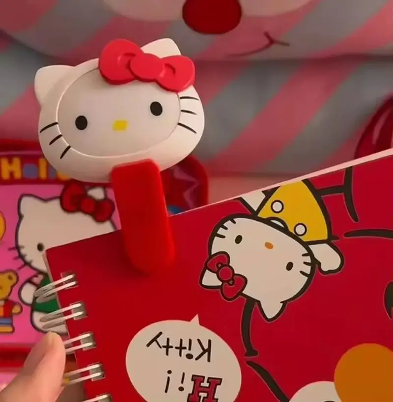 Hot Small And Exquisite Cartoon Cute Hello Kitty Luminous Toy Girls Mini Portable Selfie Supplement Light Atmosphere Lights