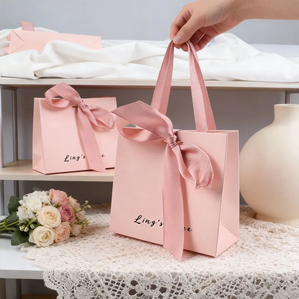 

100 шт. Изысканные подарочные бумажные пакеты для украшений 11,5x4,5x10 см: для ожерелий, серег, модных помад, фруктов, лимонов, органайзеры для подарков