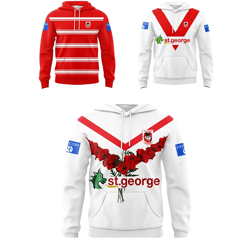 

2024 Rugby NRL Saint George Illawalalon Home and Away Kits High Quality Kits/Legion