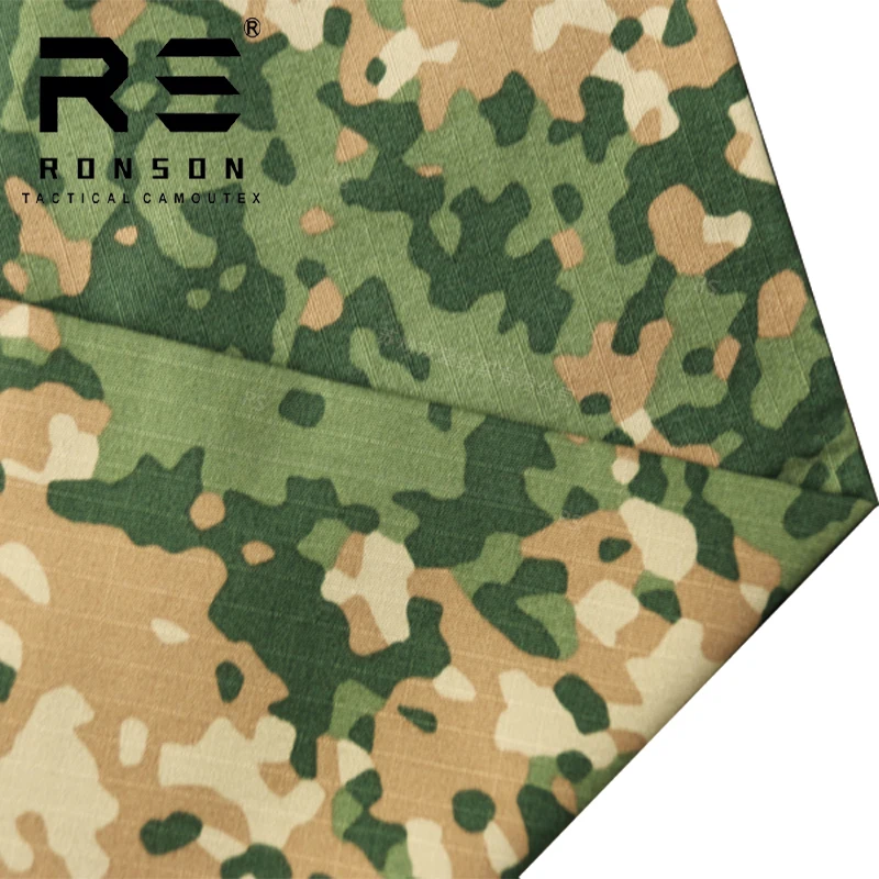 Netherlands Camo Fabric 50% Nylon 50% Cotton Hot Sale Camouflage Material for DIY Crafts Quilting And Sewing Projects