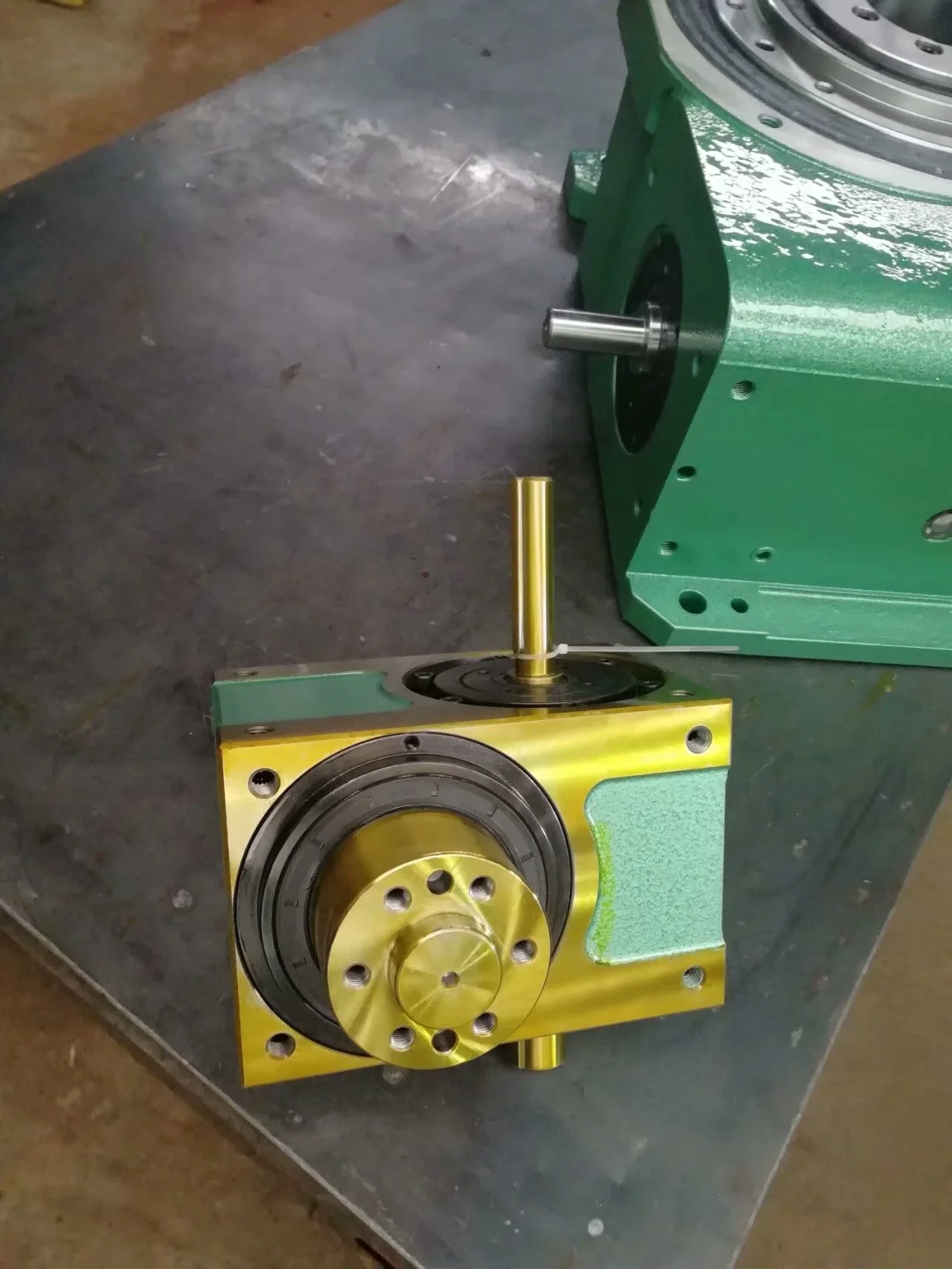High-Precision Flange Type Cam Indexer With Motor Core For Printing Die-cutting Equipment DF45 Alloy Steel