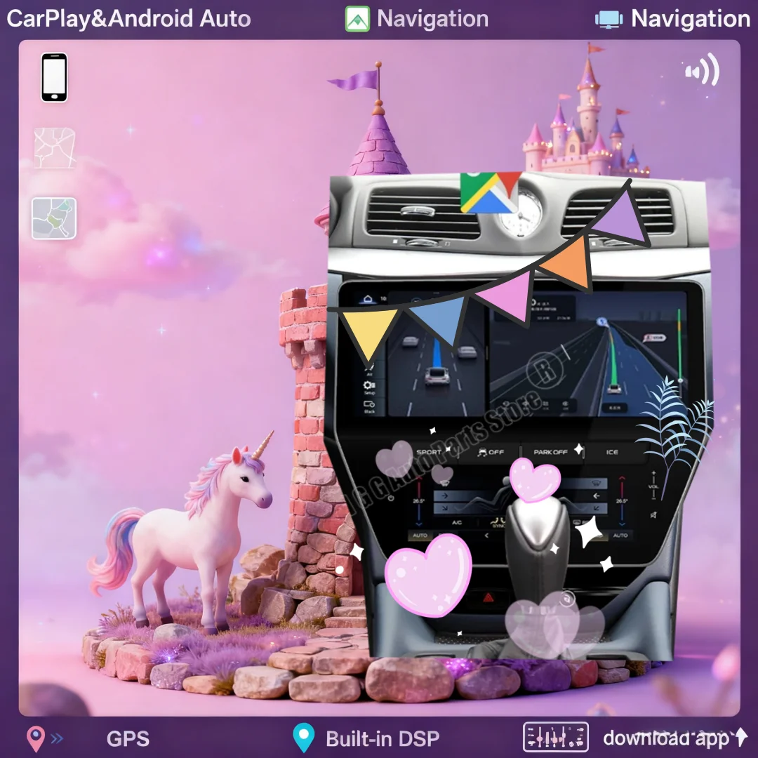 

Android Car Radio For Maserati Gran Turismo GT 2007 2008-2015 Carplay Stereo Audio Multimedia Video Player GPS Navigation Screen