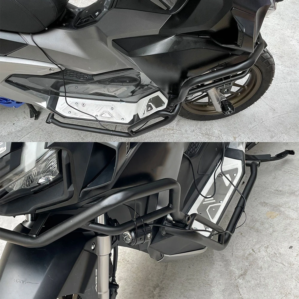 Crash Bars for  ADV 160 Adv160 2022 2023 2024 2025 Motorcycle Bumper Body Anti Fall Collision Bars Engine Protection Kit
