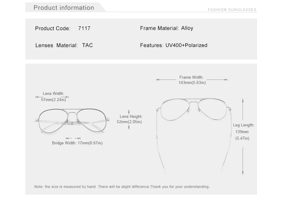 KINGSEVEN Pilot Männer Sonnenbrille Polarisierte Legierung Rahmen UV400 Gläser Frauen Retro Luxus Männlich Weiblich Fahren Kausalen Sommer Brillen – Detail 3